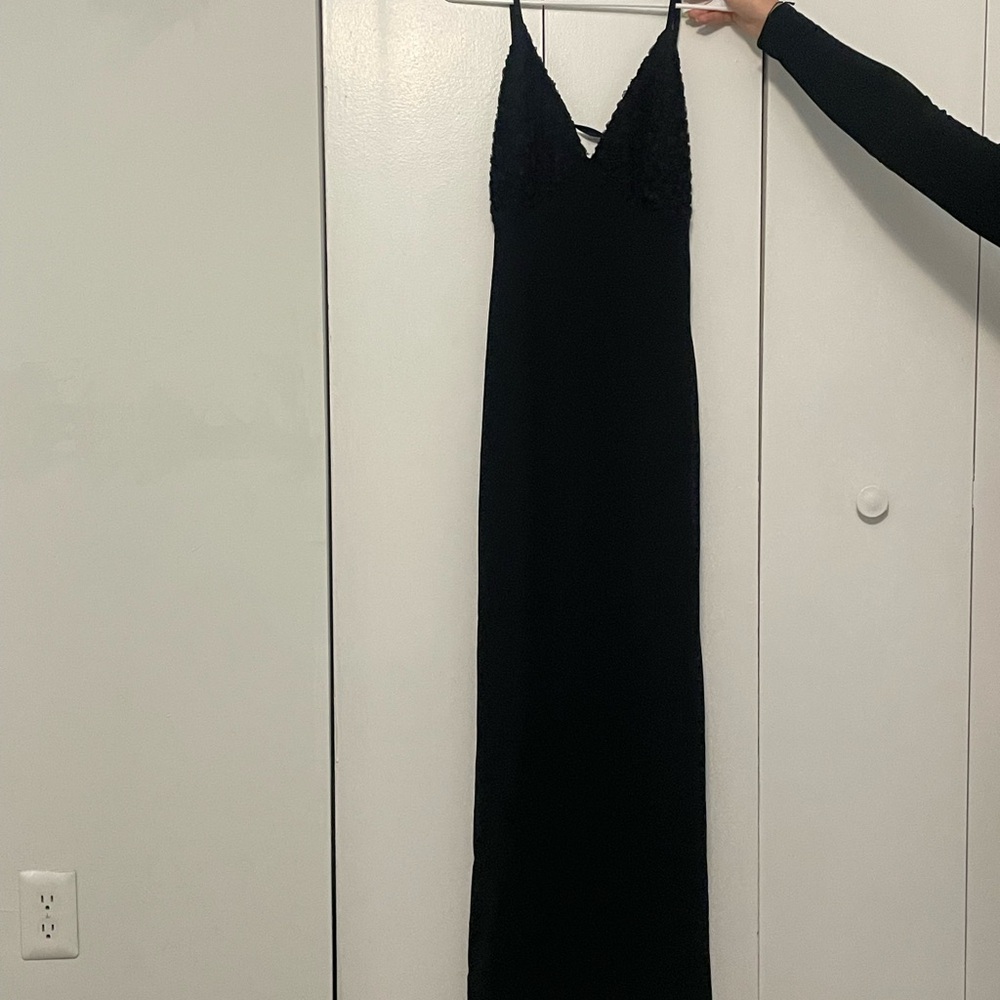 Elegant Black Women's Dress